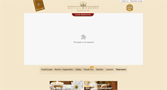 Desktop Screenshot of hoteleurope.ba