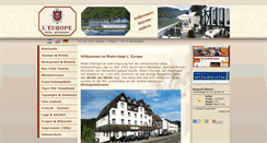Desktop Screenshot of hoteleurope.de