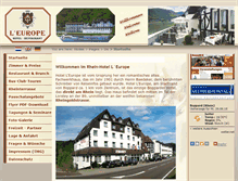 Tablet Screenshot of hoteleurope.de